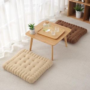 Kudde Tatami Golv Biscuit Rectangle Futon Yoga Bay Window Mat Home Decor Soffa Fåtöljstolstol