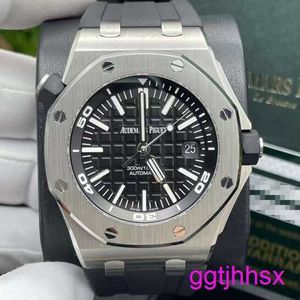 Heyecan verici AP bilek saati Royal Oak Ofshore Serisi Otomatik Mekanik Mens Precision Steel Sports Leisure Business Beyefendi Lüks İzle 15710st