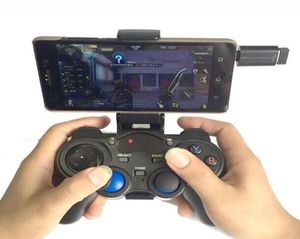 10pcs 24G Kablosuz Oyun Denetleyicisi Gamepad Joystick Mini Klavye Uzaklığı için SmartphoneWphone SupportterPK PS4 Controller9901764