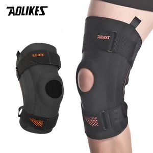 Aolikes Spring Support Running Knee Pads Basketball Caminhadas Absorção de choque de compressão Protetor de joelho Menisco respirável 240416