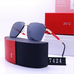 Tasarımcı Marka Klasik Pilot Güneş Gözlüğü Moda Kadın Güneş Gözlükleri UV400 Erkekler Tasarımcı Gözlükler Metal Çerçeve Polarzing Palm Angles Glasses GM Güneş Gözlüğü