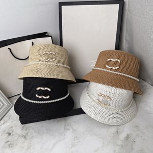 Luxury Designer Cap Bucket Hat Fashion Men Women Fitted Top Hats Wide Brim Hats High Quality Straw Sun Caps Hat