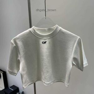 Offes Print Summer TShirts Fashion Women Super Short Cotton T-shirt Sexy Solid Woman Slim Fit Crop Top Stylish Girls High Street Clothing