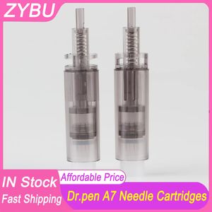 Dr.pen Dermapen Original A7 Derma Pen MTS Needles Cartridges 12 24 36 42 Pins Nano For Skin Care Face Mesotherapy Micro Needling Tips Replacement Parts 50 Pcs