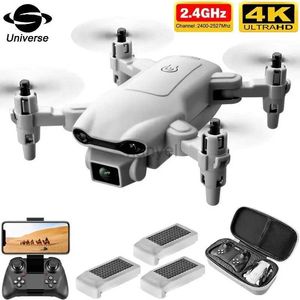 Drony V9 RC Mini Drone 4K Dual Camera HD szeroki kąt Camera 1080p Wi -Fi FPV Fotografia Helikoptera Składane Quadcopter Dron Toys 240416