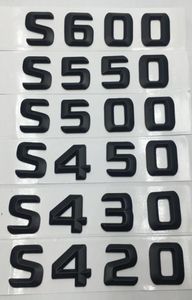 Auto Accessories S420 S430 S450 S500 S550 S600 BAKA SVAR LOGO EMBLEMS BADGE NAMEZ FÖR MERCEDES BENZ W220 W2216352858