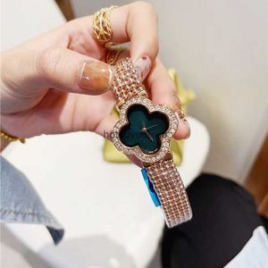 Womens Fashion Wrist Watch watches high quality Flowers Crystal Style Luxury Steel Metal Quartz watch montre de luxe gifts D32