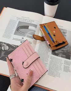 Quality Wallet Card Holder Exquisite Simplicity Buckle Small Card Holder New Bank Card Bag3506514