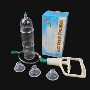 Andra massagesposter 1SET MANA EVENTING VACUUM CUPPING PENIS PUMP EXENDER ERECtion Device Toys For Men Body Massager Health CAR4048661