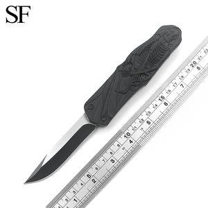 3 Heavy duty outdoor camping tool knives 3D printed zinc-aluminum handle 440 edge EDC Wilderness adventure tactical knife