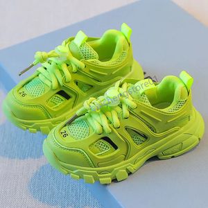 2024 Breathable Summer luxury children's shoes boys girls designer sports shoes breathable kids baby casual sneakers fashion Outdoor athletic shoe N4