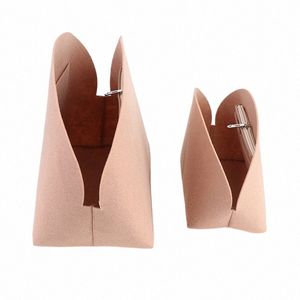 3sizes Bolsa de maquiagem Organizar portátil Base Cosmética Shaper Organizador de Inserir Bolsas Organizador de Viagem Interna A6TX#