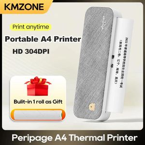 Peripage A40 Mini Impressora Térmica A4 PO da Mobile Wireless Bluetooth Document Office Printing