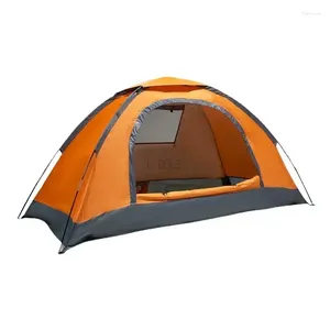 テントとシェルターシングルテントバックパッキング厚い超軽量旅行防水ハイキングサバイバルアウトドアキャンプ釣り
