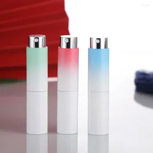 Бутылки для хранения Abs Mourt Arting Spray Bottle 8ml Press Portable Perfume Dispenser пустые зарабатываемые женщины