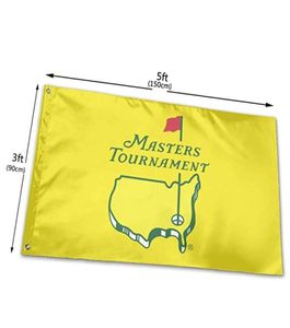 Турнир Masters Tournament Augusta National Golf Flags Banners 3039 x 5039 футов 100D Полиэстер высокий качество с медными Grommets9007904