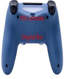 Orijinal Kutu PS4 Kablosuz Denetleyici Gamepad Joystick Denetleyicisi ile PlayStation 41803508 için Gecikme Renkli Bluetooth Gamepad