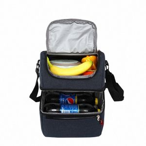 denuoniss Thermo Lunch Bags Thermal Lunch Box For Kids Food Bag Picnic Bag Handbag Cooler Insulated Lunch Box o219#