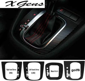 2021 Carbon Fiber Car Automobile Geob Decoration Sticker för Golf GTI R Scirocco 5 6 Sagitar5230395