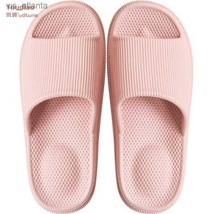 Slippers UTUNE Non-slip Massage Women EVA Indoor Light House Bath Shoes Man Waterproof Sandals Slides Bathroom H240416 3NQK