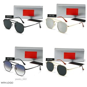 BAA 3648Classic Rao Brand Mens Womens Solglasögon BANS Designer Eyewear Bands Metal Frame Designers Ray Sun Glasses Woman With Box High Quality 01ZX S