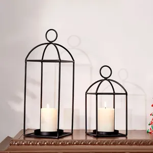 Candle Holders Wedding Metal Holder Decors Table Centerpieces Simple Iron Stand Kitchen Dinning Room Candlelights