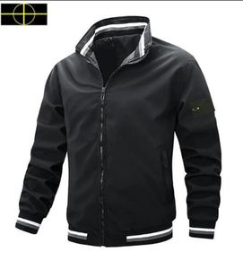 Jaqueta de pedra ilha de grande tamanho Designer de casaco cp masculino Autumn Outerwear Jackets Sports Sports Trench Casual Zipper