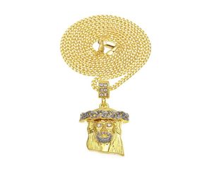 Nya Virgin Mary Fashion -halsband för kvinnor/män smycken 18K REAL GOLD PLATED MODER OF GUD STACLACES Pendants5885883