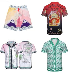 100% Casablanc-s Shirts Men 2022 New Outdoor Business Leisure Classic Dress Shirt Variety