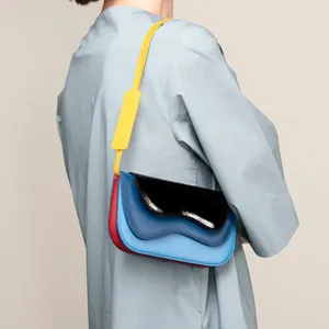 Torby na ramię designer mody Casual damsenshoulder Bag skórki turecka koperta 2024 Nieregularne kompleks wielowarstwowy wzór