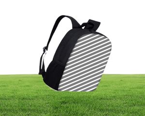 Fashion Punk DJ Music Print 3 PCSset Kids Backpack Teenage Boys Girls Student School School Children Bag Bag Daily Mochila8983628