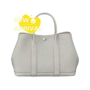 Designer Tote Bag Luxury Bag Soft Leather Handbag Womens Bag Large Capacity Silver Button Garden Bag Calf Leather Solid Handbag v8