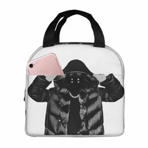 Yeat Afterfyfe Lunch Bags Bento Box Водонепроницаемые обеденные сумки для пикника Cooler Тепловая сумка для женского студенческого офиса e8tf#