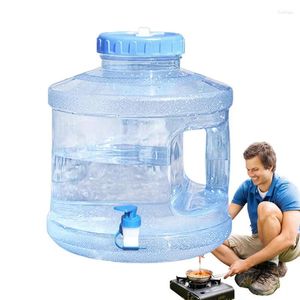 Wasserflaschen Iced Getränkespender Limonade -Krug -Container tragbarer Kaltspender mit Wasserhahn und Haushaltstrinken