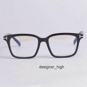 TF Luxus Designer Buchstabe Frauen Herren Toms Fords Sonnenbrille Brillen Brillen Brillen Rahmenplattenschachtel Optische myopische Flach