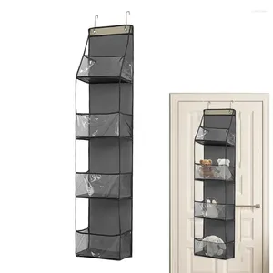 Storage Boxes Wall Hanging Wardrobe Finishing Bags Over The Door Organizer For Closet Clothes Toys Bag