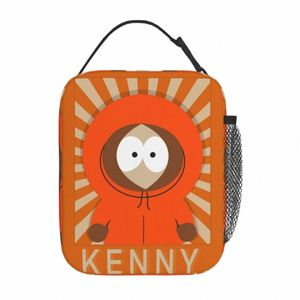 Epic Kenny McCormick Isolated Lunch Bag Funny SouthPark Storage Food Box Återanvändbar kylare Termiska lunchlådor för skolkontor G0VO#