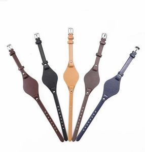 8mm Watch Band Genuine Leather Strap Women Wristband For Es3077 2830 3262 3060 4176 4119 4026 4340 Small Bracelet Bands250S2585400