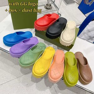 10A Top-Qualität Luxurys Designer Sandalen für Männer Frauen Klassische Blumenbrokat-Objektträger Flat Leder Gummi Plattform Flip Flops Ausrüstung BESTS BEACHSKLOGSSLADEN 35-44