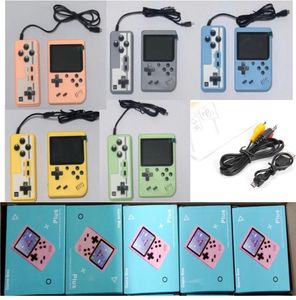 Mini Handheld Macaron Game Console 500 In 1 Retro Video Game Console 8 Bit 30 Inch Colorful LCD Support Två spelare med Retail B7468957