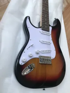 Chitarra di alta qualità in stile ST Style Electric Guitar, Guita elettrica a sinistra, collo d'acero per un ontano, sottile fattura, consegna gratuita