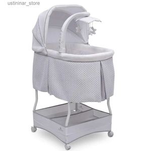 Babykrippen Freisprechfeiern Auto-Glide-Nachtw in Bassinet-Tragbares Kinderbett verfügt über eine stille glatte Gleitbewegung, die Baby Cameron L416 beruhigt