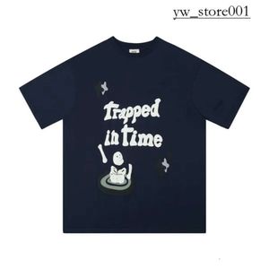 Broken Planet Wysokiej jakości luksusowy designerski designerka koszulka męska T -koszulka Pijana druk Piękno Tide Broken planet T -koszul