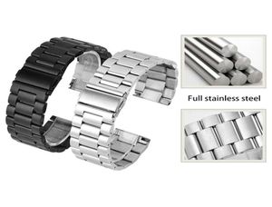 Universal Full Solid Stainless Steel Pare Pare Watch Band, подходящая для мужчин и женщин, защелкивает высокое качество5493576