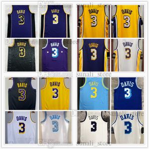 Anthony 3 Davis Basketball Jerseys Men Women Youth