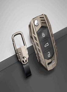 Car Key Case Cover For VW Polo Tiguan Passat B5 B6 B7 Golf EOS 4 5 6 Scirocco Jetta MK4 MK6 Octavia Seat Accessories7960521