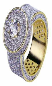 Модельер классические кольца Мужчина и женщины роскошный дизайн 18k золота с полным бриллиантом кольцо моды