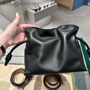 Lüks Loeweelry Marka Tasarımcı Çanta Klasik Flamenko Şanslı Çanta Drawstring Crossbody Bag Kadınlar En İyi Marka Omuz Kılıfları Logo