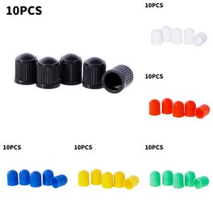 2024 2024 10Pcs Valves Tyre Stem Air Caps Dustproof Caps Car Tire Valve Stem Caps Car Truck Bike Wheel Tires Caps For American Valves