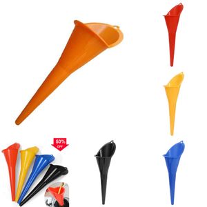 2024 Multipurpose Long Stem Plastic Funnel For Car Anti Splash Funnel Gasoline Engine Oil Change Home Motorcycle Farm Machine Filler